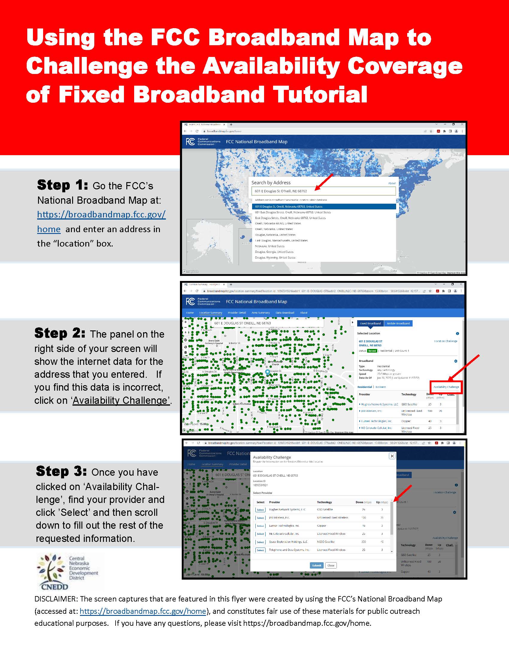 FCC Availability Challenge Tutorial