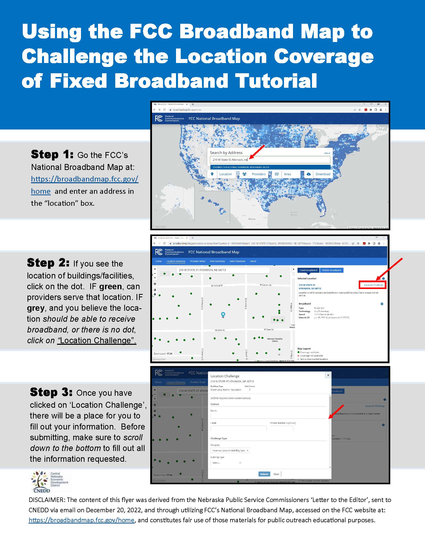 FCC Location Challenge Tutorial