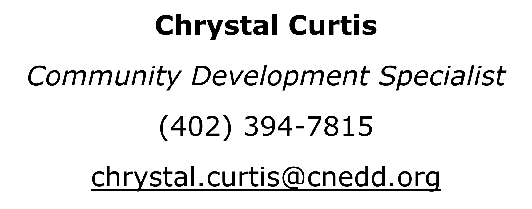 Info Chrystal