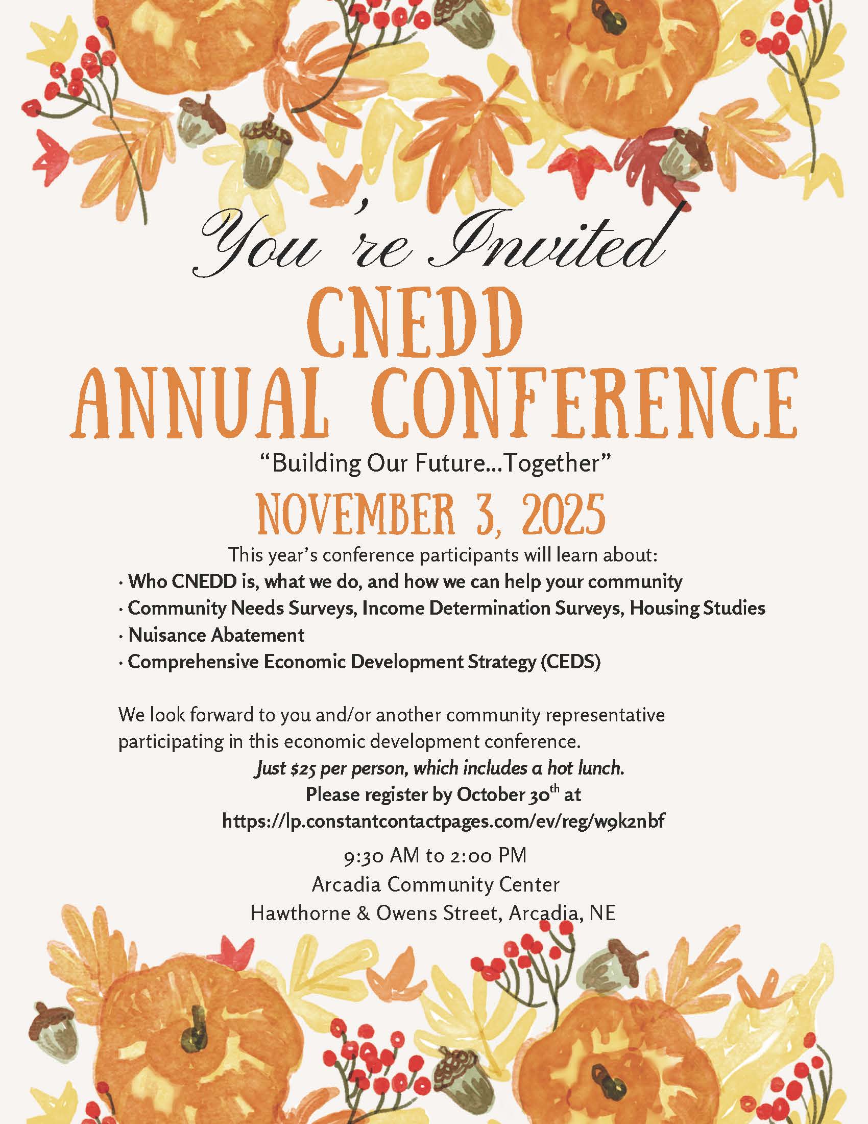 Annual Conference 2025 Invite CC